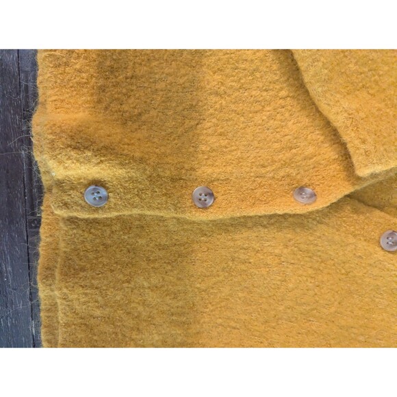 STOCKHOLM ATELIER & OTHER STORIES Women's Yellow Wool-Blend V-Neck Cardigan SZ S - Picture 6 of 6